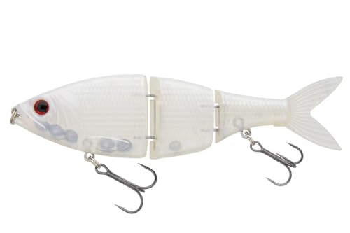 Nage Jointed Swimbait 4.75"- 7/8oz - color: Albiglow