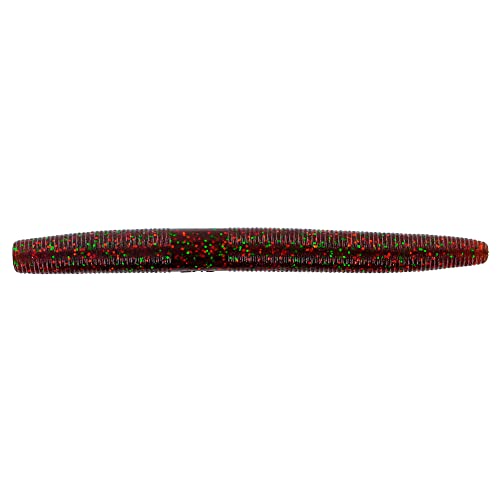 Gary Yamamoto YAM - color: SMOKE ROOTBEER W/ GREEN & COPPER FLAKE, size: 4 Inch