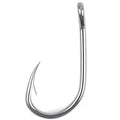 Saltwater Circle Hooks,50 Packs Strong Stainless Steel Fishing Hooks Live Bait Fish Hook Jig Catfish Hook 1/0-10/0 - size: 7/0 - 50 PACK