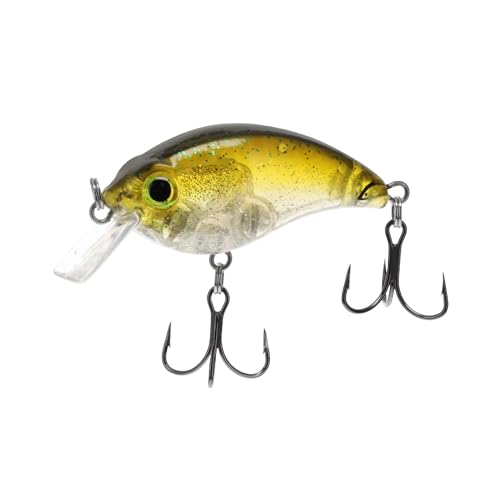 Bill Lewis ATV Squarebill Crankbait Fishing Lifelike Freshwater & Saltwater Lure with Mustad Triple Grip Hooks - color: Smallie Magic