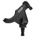 Scotty #279-BK Baitcaster/Spinning Rod Holder without Mount, Black | Designed For Small/Medium Fish Species