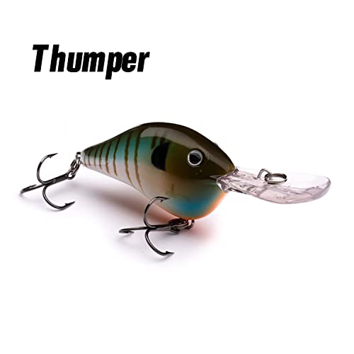 Vexan PHAT BOY Crankbait Lures - color: Kit 3, size: 4 pack - 8' Depth