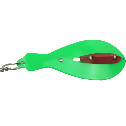 8" Bunker Spoon (Lime Green) - color: Lime Green
