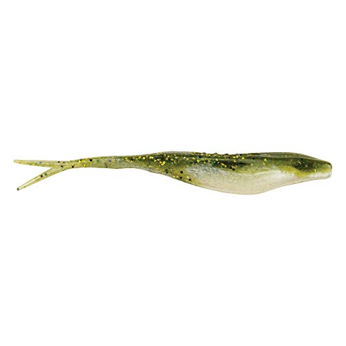 Berkley PowerBait Power Jerk Shad Fishing Soft Bait - color: Baby Bass, size: 5" (10 Count)