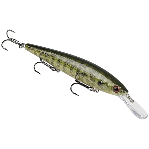 Strike King KVD Deep Jerkbait 3-Hook Fishing Lure, 3/5 oz, 4.75" - color: Natural Bream