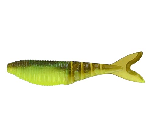 Yamamoto Yamamoto - color: GREEN PUMPKIN W/ LEMON LAMINATE (6 PACK)
