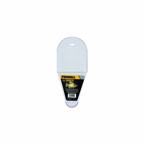 Frabill EZ Crappie Check'R Fish Measurer, Measures up to 12 In. Crappie Measuring Device, Quick and Easy Alternative to Fishing Measuring Tape, Durable Construction, Easy to Clean - size: One Size