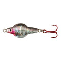 Lindy Rattl'N Flyer Spoon Hybrid Ice Fishing Lure Jigging Spoon - color: Silver Shiner, size: 1/4 oz
