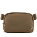 Pander Everywhere Belt Bag for Women, Fashion Waist Packs, Crossbody Bags with Adjustable Strap (Gray Brown) - color: Gray Brown