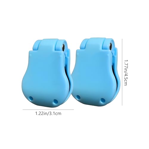 8-Piece Multifunctional Telescopic Rod Clip | Auto Fixed Fishing Pole Holder with Elastic Strap for Various Size Poles