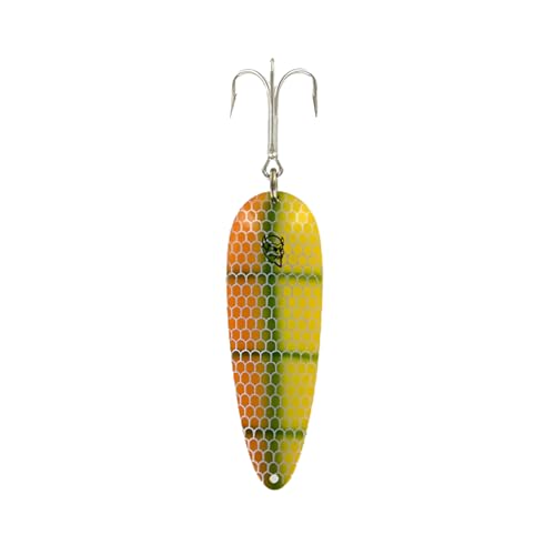 Dardevle Midget Copper Back 3/16 oz Fishing Spoons - color: ‎33-Perch Copper