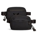 Vertx Everyday Tactical Fanny Pack + - 100% Nylon Fanny Pack for Men and Women with CCW-Ready Design and Rapid Access Tab - Black - 2L - color: Black, style: Everyday Fanny Pack +