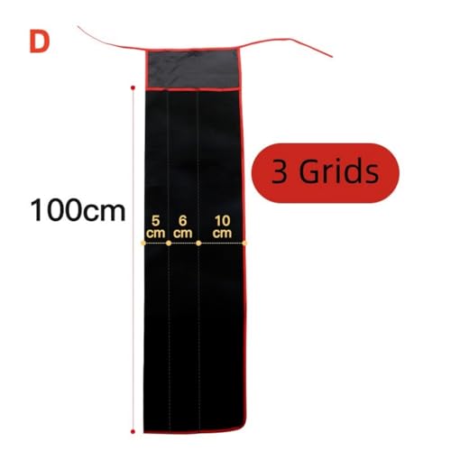 Flannelette Fishing Rod Protector Sleeve Portable Cover Pole Sock Glove Bag Soft Rod Carrying Bag Anti-Scratch Dustproof Storage Case for Freshwater Saltwater Fishing Poles - size: 3Grids 21x100cm