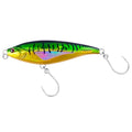 Alwonder High Speed Trolling Lures Saltwater Fishing Lures 6"/3oz Sinking Twitch Bait 7/0 Hook Deep Diving Jerkbait Fishing Plug Offshore Lure for Tuna Striper Mackerel - color: Chrome Dorado