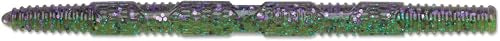 CrushCity Pig Stick Soft Plastic Stick Worm Bait, Versatile Finesse Action for Wacky, Neko, Texas & Ned Rigs - color: Sprayed Grass, size: o/s