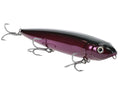 Strike King Sexy Dawg Hard Knock Saltwater Hard Bait Fishing Lure, 4.5", 5/8 oz, Steel Sound Chamber, 3D Eyes - color: Purple Chrome