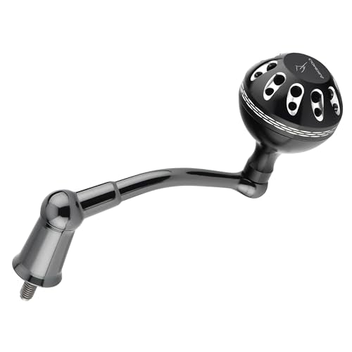 GOMEXUS Power Handle for Pflueger President Spinning Reel Crank (Not for President Lock Type) - color: For President 35 40