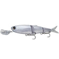 Headbanger Spitfire Topwater Fishing Lure (4-1/2" & 6-1/2") - color: Pearl White, size: 4-1/2"