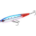 LUCKY CRAFT Gunfish 95NF Top Water Bass Fishing Lures, 4” Floating Lure with Cupped Mouth, Freshwater Trout and Bass Lures Fishing Gear, Accessories for Tackle Box - color: 386 Blue Pink Sardine RT (Red Tail)