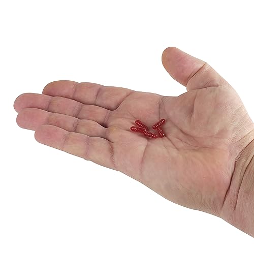 Berkley PowerBait Power Wigglers Fishing Soft Bait - color: Red Wiggler