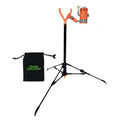 FISHIN' STIX Ready to Fish Kit - Includes 30" Rod Holder, All Terrain Stand Tripod and Bite Alarm - style: Orange