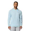 Columbia Men's PFG Terminal Tackle Hoodie - color: Marine Light/Nocturnal Logo, size: Small