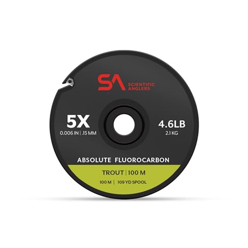 Scientific Anglers Absolute Fluorocarbon Trout Tippet - size: 5X, style: 100m - Absolute Fluorocarbon Trout Tippet