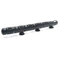Xiaoyztan Aquarium Heater Guard Protector 17 Inch Detachable Design Black Plastic Cover with Suction Cups Heat Resistant Fish Tank Heater Sleeve for Water Heating Rod Safety