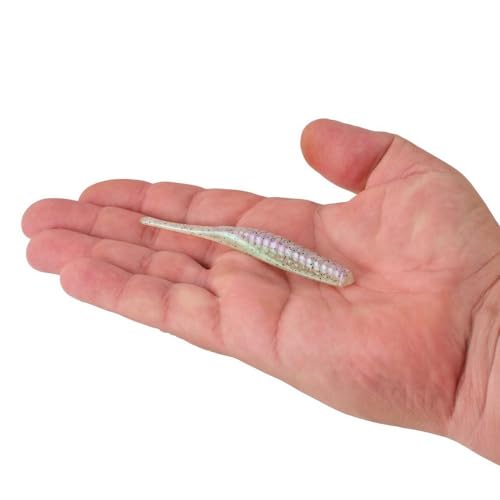 Berkley PowerBait Saltwater Bonga Stick Fishing Soft Bait, Irresistible Scent and Flavor, Ideal for Bass, Redfish, Trout and More - color: Mermaid, size: 4"