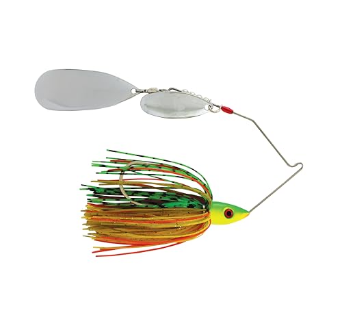 Luck E Strike Hydra-Vibe Spinner Bait with Custom Blades - color: Shell Cracker, size: 3/4 OZ