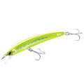 Yo-Zuri Crystal 3D (F) 90Mm 3-1/2" Minnow, Real Mullet - color: Chartreuse Silver, size: 3-1/2"