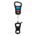 KastKing ToughTide Fishing Scale, USB Charging, 65lb Capacity, Ultra-Thin Digital Fish Scale, LCD Display, Ergonomic Handle, Fish Scales Digital Weight, Fishing Accessories for Men - color: C: Black Combo
