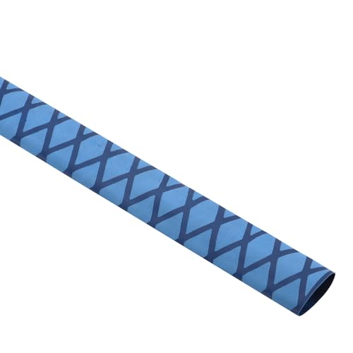 DMiotech Heat Shrink Sleeve Wrap Tubing x Tube Tubing for Fishing Rod Grips and Other Grips, Non Slip - Insulation - Waterproof 40'' Lengths, Dia 25mm Blue - color: Blue, size: Dia 25mm