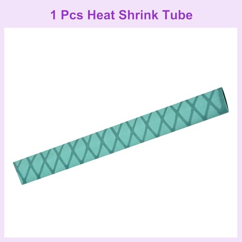 DMiotech Heat Shrink Sleeve Wrap Tubing x Tube Tubing for Fishing Rod Grips and Other Grips, Non Slip - Insulation - Waterproof 40'' Lengths, Dia 25mm Green - color: Green, size: Dia 25mm