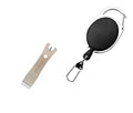 Fishing Line Nipper Cutter Clipper with Hook Eye Cleaner Pin Fishing Stainless Steel Tool - color: 2 in 1 Clipper