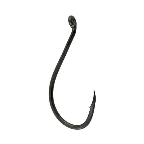 Gamakatsu Octopus - color: Black, size: 100-Pack, Size: 8/0
