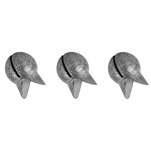 Dr.Fish 100 Pack Removable Split Shot Weights Lead Fishing Sinkers Fly Fishing Line Sinkers Reuseable Clip On Weights Freshwater Saltwater - size: 3/16oz