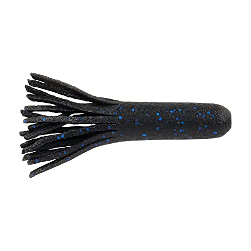Berkley PowerBait MaxScent Tube Fishing Soft Bait - color: Black Blue Fleck, size: 3 1/2"