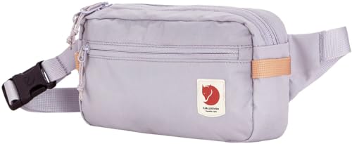 Fjällräven High Coast Hip Pack - Lightweight, Water-Resistant Fabric, Packable Storage - Hiking, Travel, Lavender Mist, One Size - color: Lavender Mist, size: One Size, style: High Coast Hip Pack