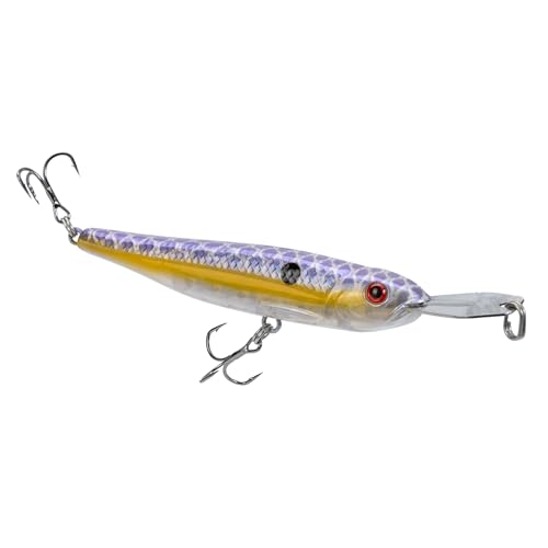 Strike King Evader 80 Fishing Lure, Swimming Topwater Bait, 7/16-Ounce - color: Chartreuse Shad