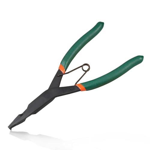 9 Inches Angle Tip Lock Ring Pliers Special Circlip Pliers with Black Finish for Removing Installing Gearshift Locking Rings