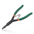 9 Inches Angle Tip Lock Ring Pliers Special Circlip Pliers with Black Finish for Removing Installing Gearshift Locking Rings