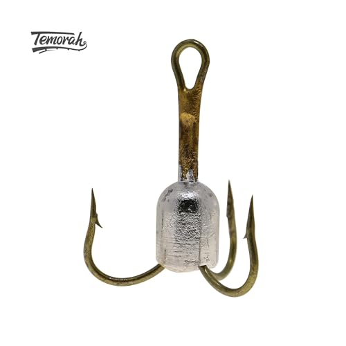Weighted Treble Hooks - size: 1.5 oz. 8/0 Hook 10PCS