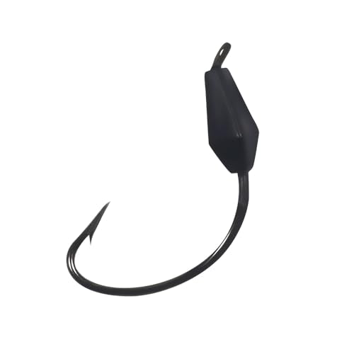 Northland Tackle Tungsten Bobber JIG - color: BLACK, size: 1/8OZ