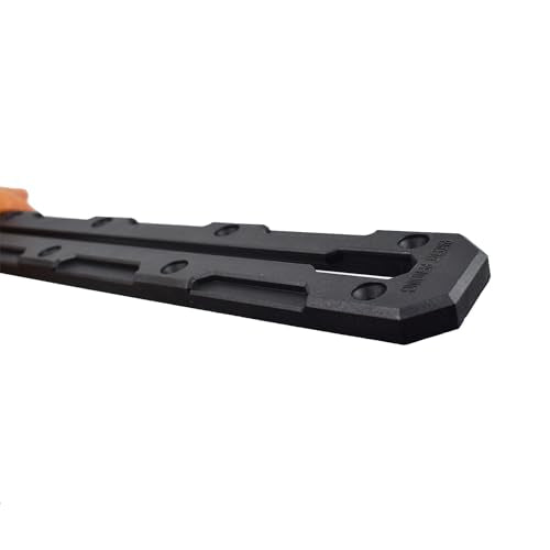 Kayak Track Mount Low Profile Nylon Kayak Rail Track | Kayak Fishing Accessories, 6/9/12 inch(1/2 pack) (12 inch(2pack)), Black - style: 12 inch(2pack)