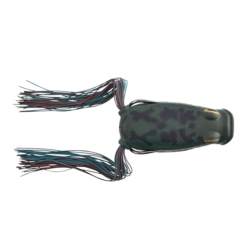 Berkley Swamp Lord Hollow Body Frog Fishing Bait - color: Burnt Bone, size: Popping
