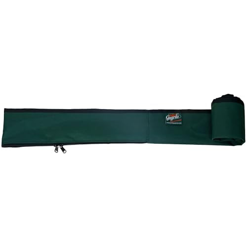 Full-Enclosure Fishing Rod Sleeve Bag Cover Sock Protector. Fits Conventional & Spinning Rods. Made in USA - color: Forest Green, size: 5' 6" feet (66 inches long), style: 8 inches in circumference