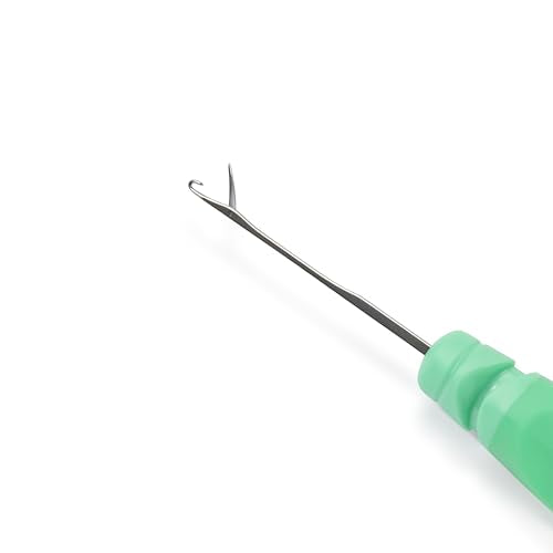 Dritz Clothing Care 82409 Ergonomic Knit Picker, Green