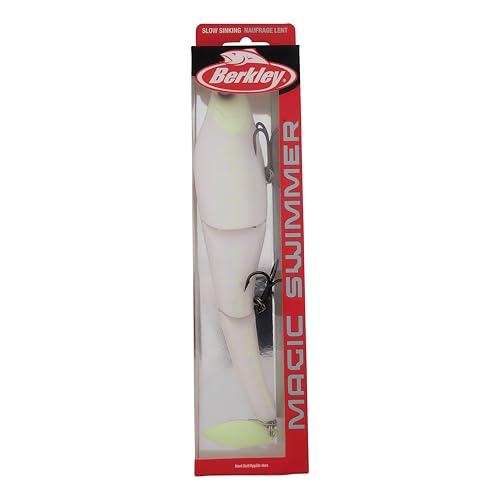 Berkley Magic Swimmer Fishing Hard Bait - color: Ghostescent, size: 9in - 4 1/2 oz