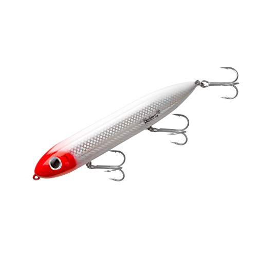Heddon Heddon Super Spook - color: Red Head Holo, size: Super Spook (7/8 oz)